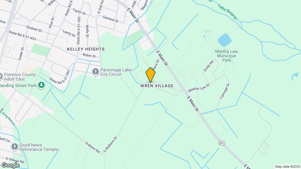 905 McFadden St Map and Location Details