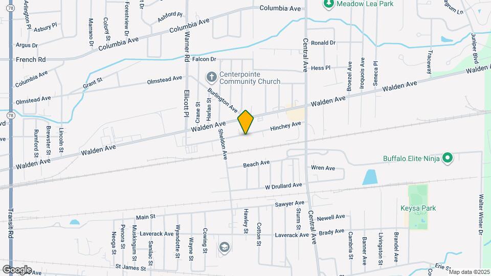 94 Hinchey Ave Map and Location Details