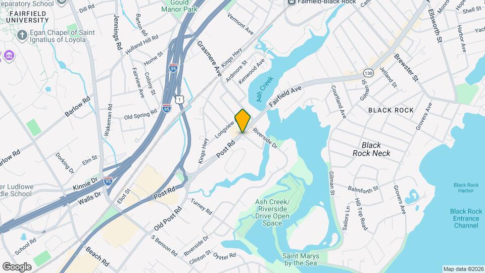 161 Post Rd Map and Location Details