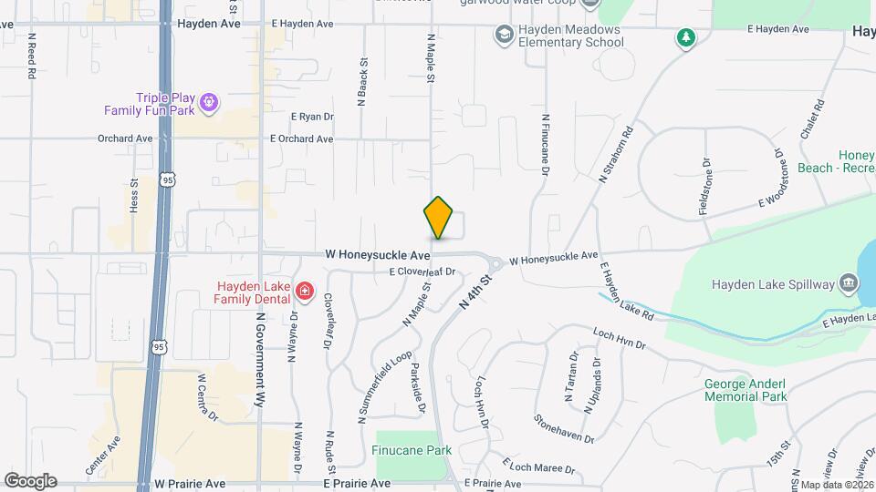 624 Maple Pl Map and Location Details