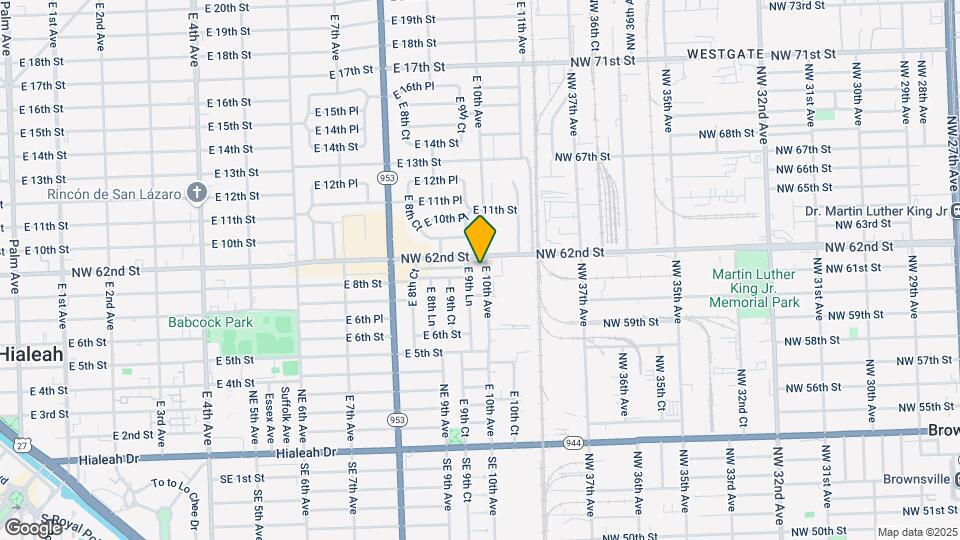 840 E 10th Ave-Unit -840 e 10 ave hialeah fl 33012 Map and Location Details