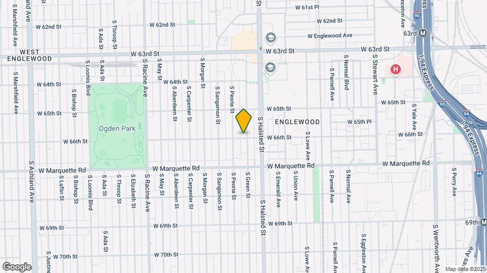 6558 S Green St Map and Location Details