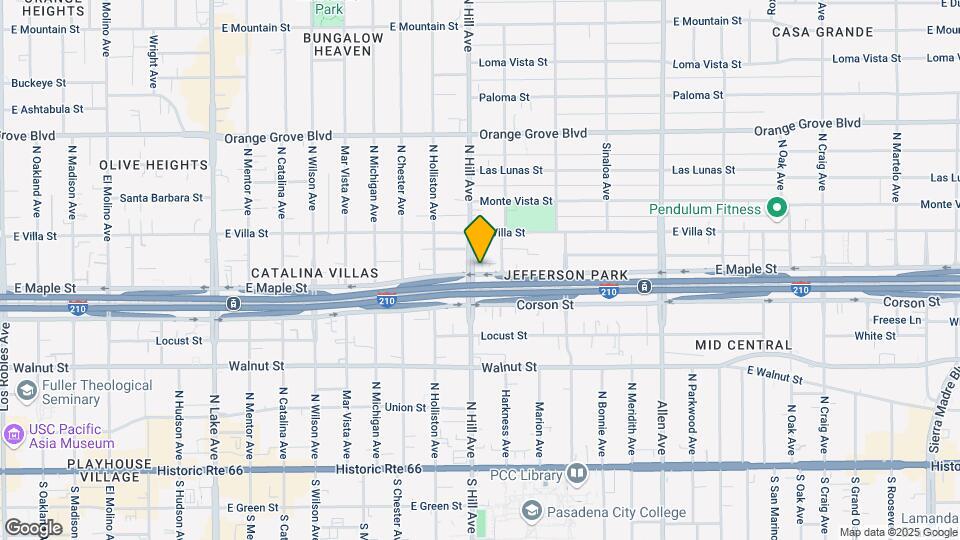 402 Hill Ave Map and Location Details