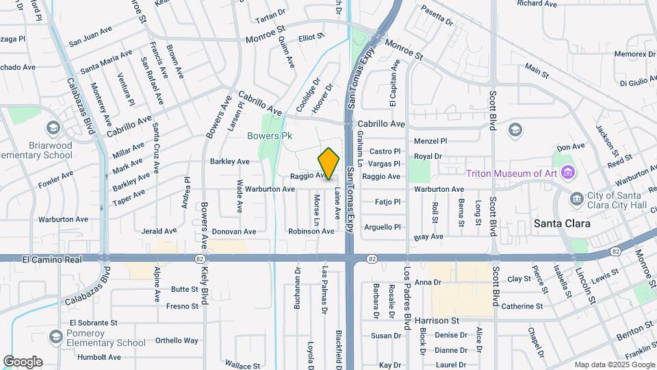 2447 Warburton Ave Map and Location Details
