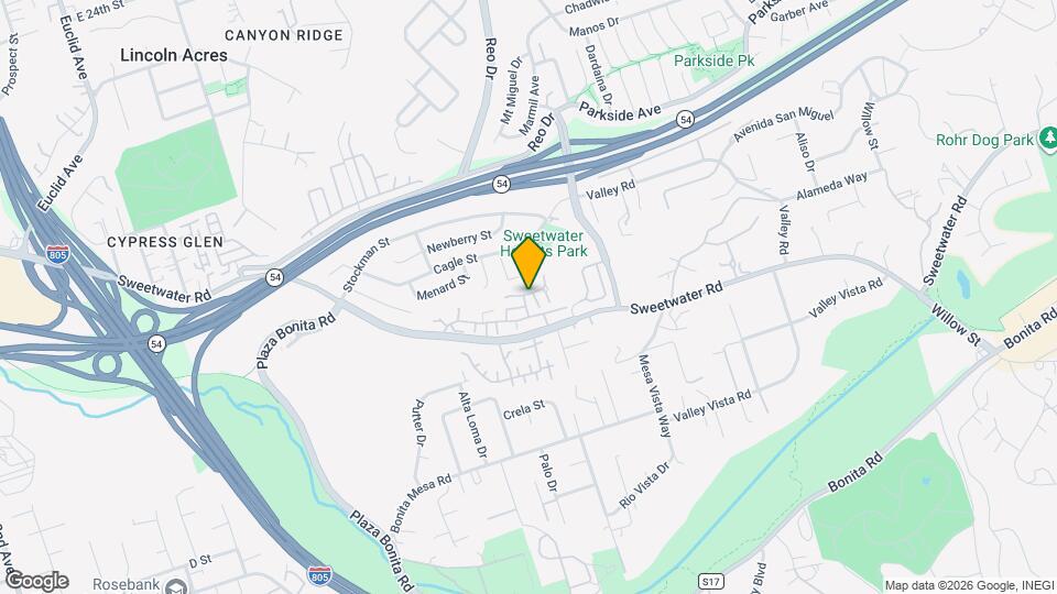 3813 Willows Way Map and Location Details