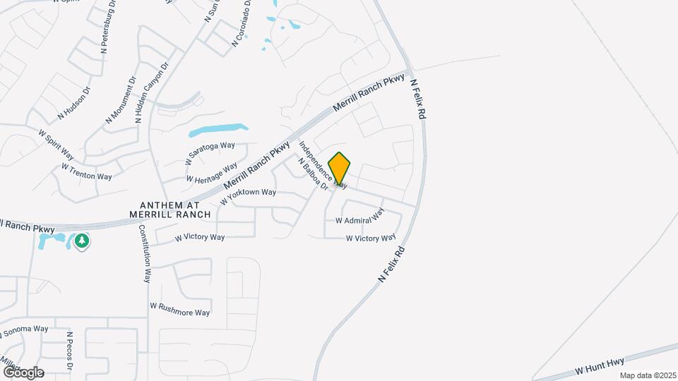 3453 N San Marin Dr Map and Location Details