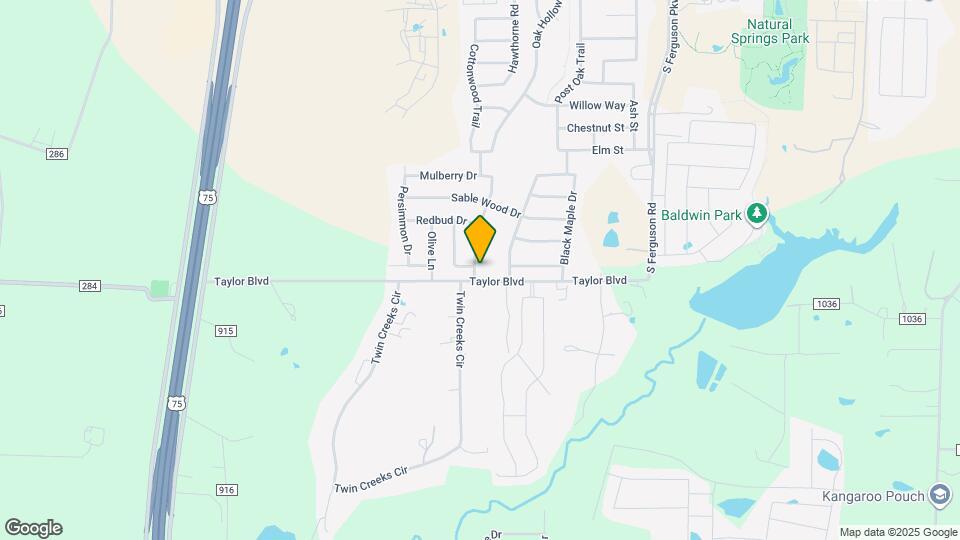 1837 Mesquite Ln Map and Location Details