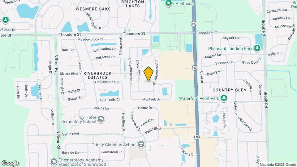 5128 Freeport Ct Map and Location Details
