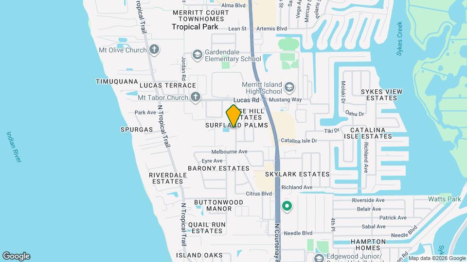 965 Date Ave Map and Location Details