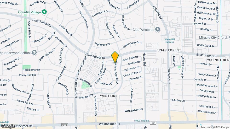 1926 Woodland Springs St Map and Location Details