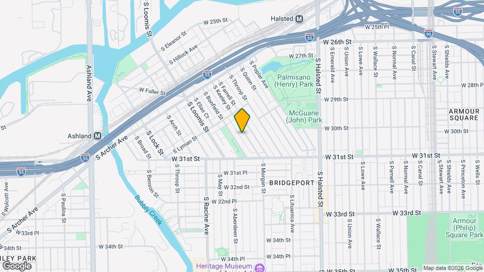 2950 S Keeley St, Unit 2 Map and Location Details