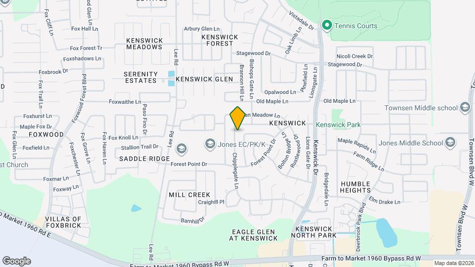 20126 Chipplegate Ln Map and Location Details