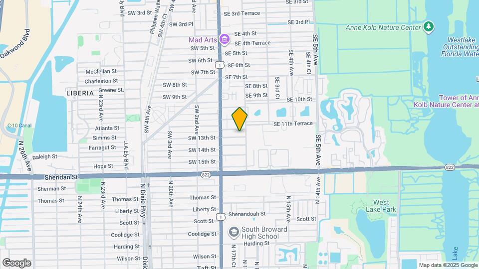 47 SE 13th St Map and Location Details