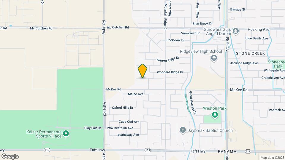 6017 Moonstone Peak Dr Map and Location Details