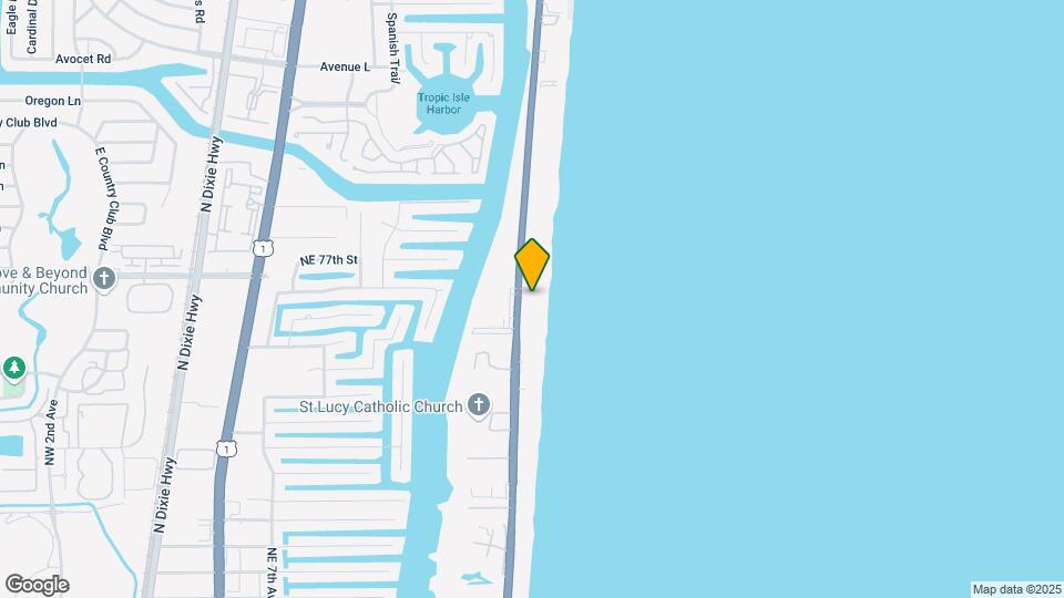 3215 S Ocean Blvd Map and Location Details