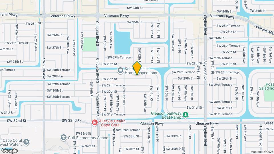1219 SW 29th St Map and Location Details