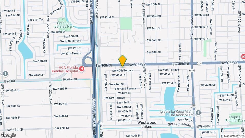11351 SW 40th Terrace Map and Location Details