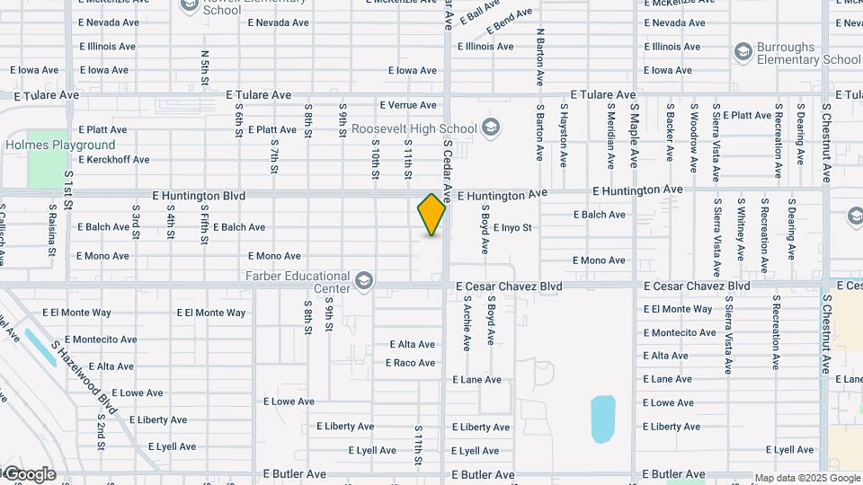 Cedar Palms Apartments Mapa y Detalles de la Ubicación