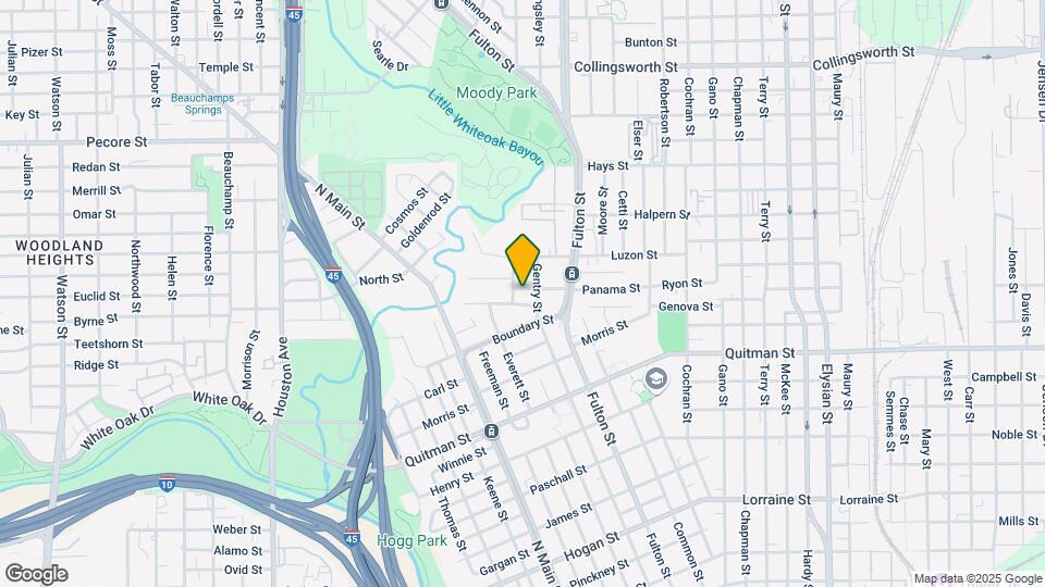 906 1/2 Panama St Map and Location Details