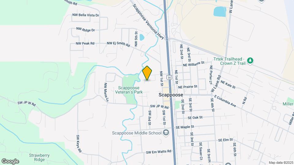 33017 NW Meersburg St Map and Location Details