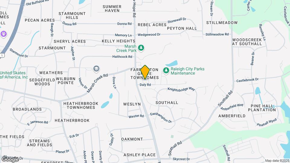 2808 Andover Glen Rd Map and Location Details