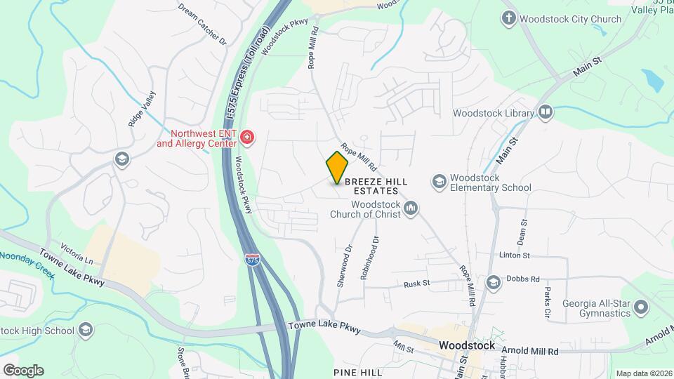 313 Fraley Dr Map and Location Details