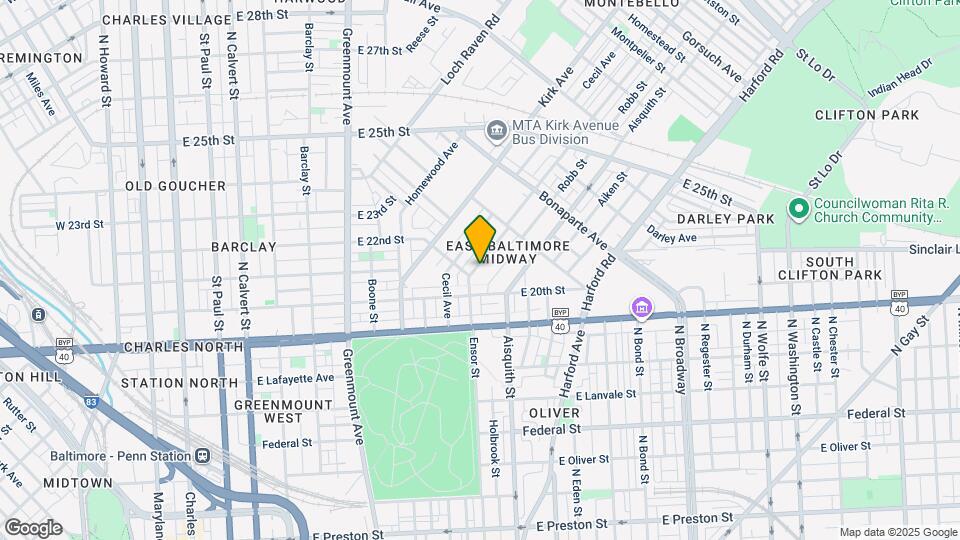 2025 Kennedy Ave Map and Location Details