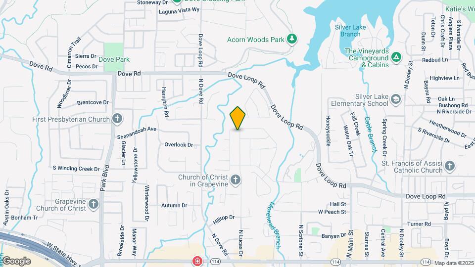 1011 N Lucas Dr Map and Location Details