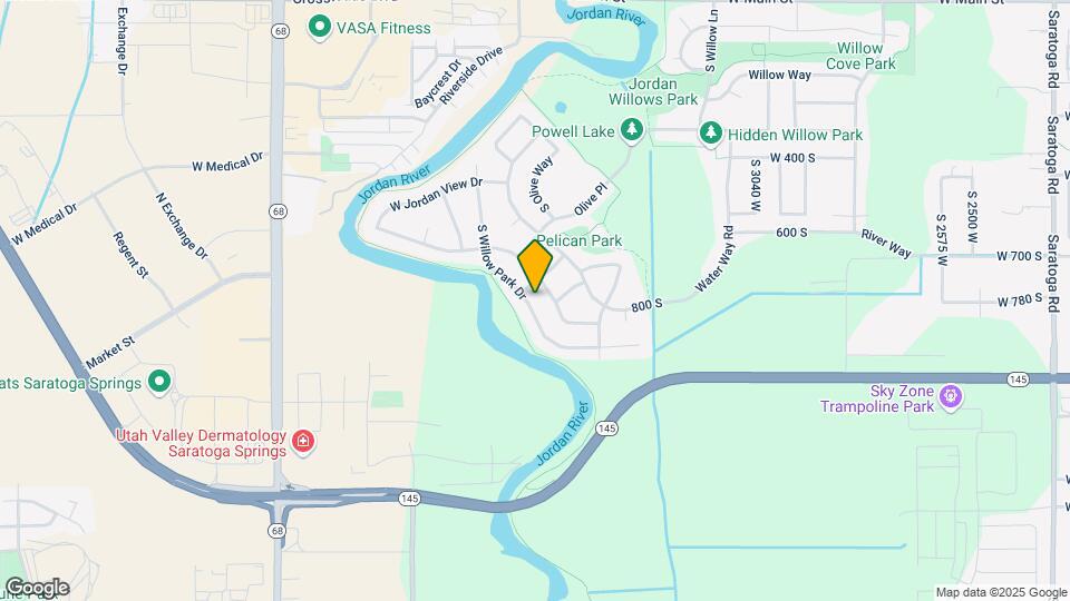 775 S Willow Park Dr Map and Location Details