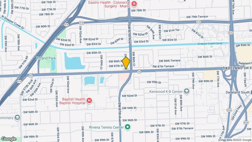 7701 SW 88th St Map and Location Details