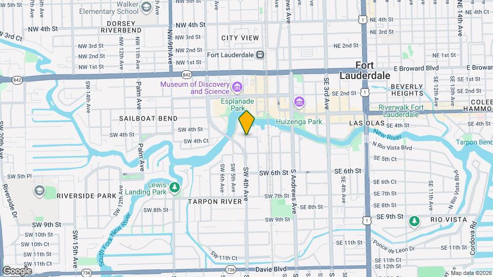 436 SW 4th Ave Mapa y Detalles de la Ubicación