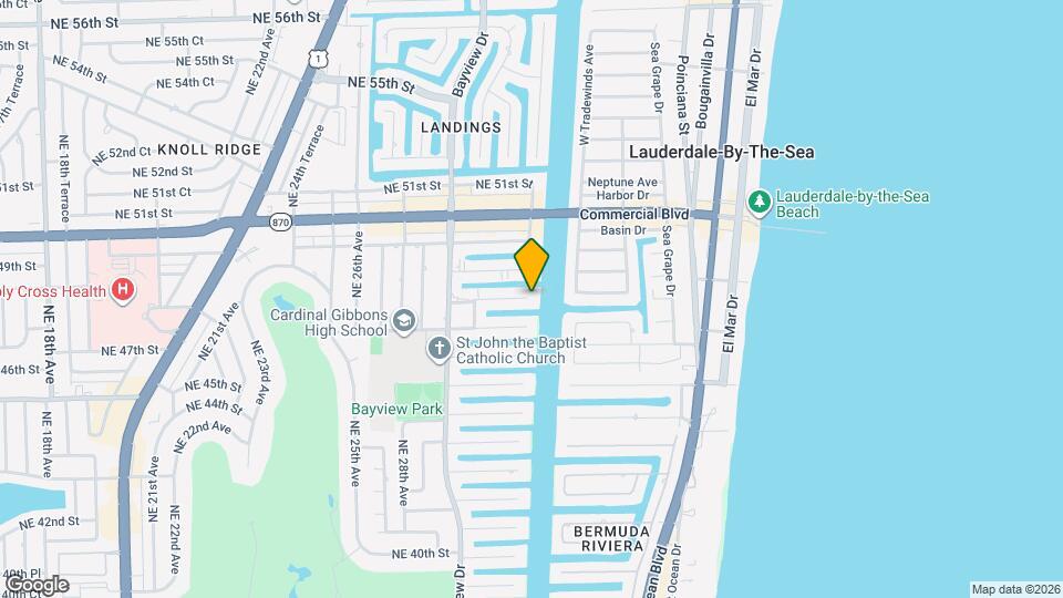 3100 NE 47th Ct Mapa y Detalles de la Ubicación