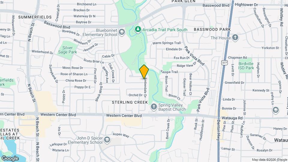 5029 Lodgepole Ln Map and Location Details