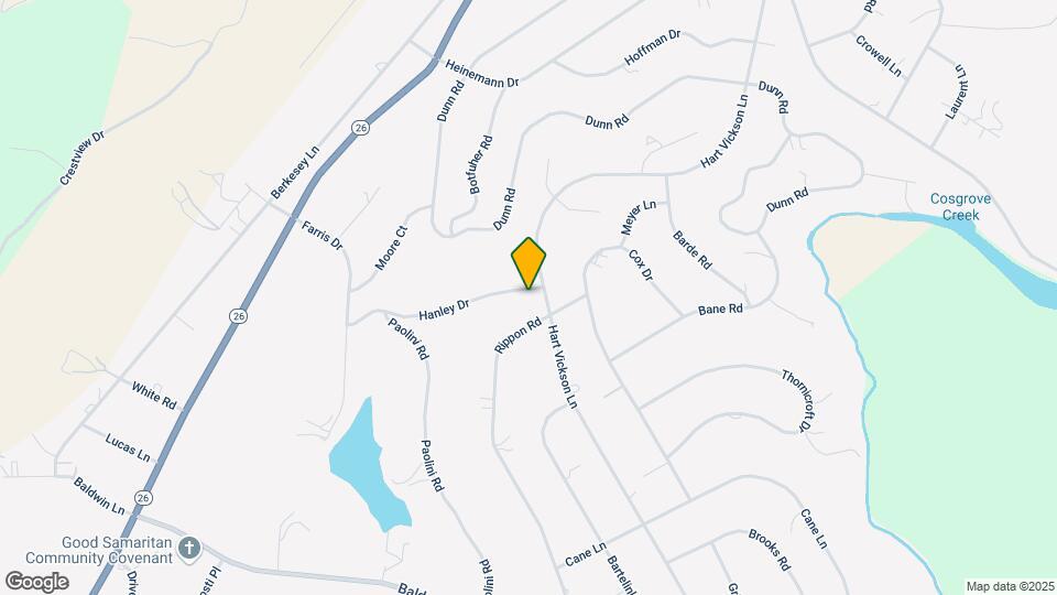 3479 Hanley Dr Map and Location Details