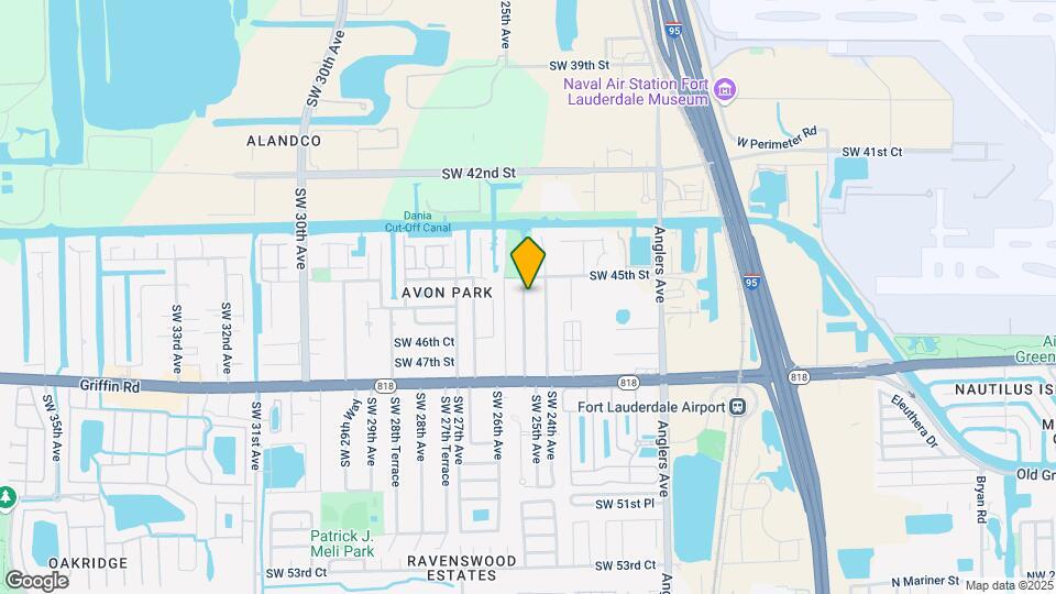4542 SW 25th Ave Map and Location Details
