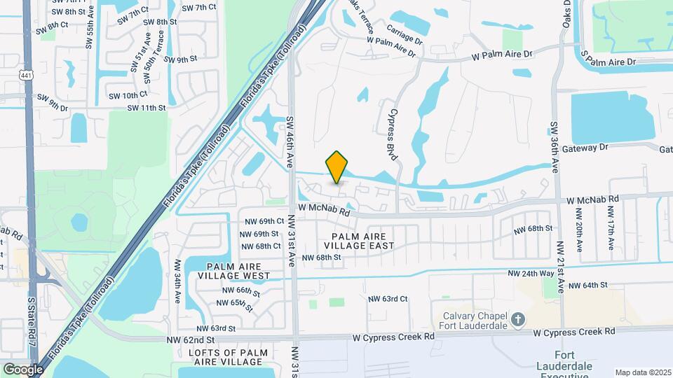 4201 W McNab Rd, Unit 24 Mapa y Detalles de la Ubicación