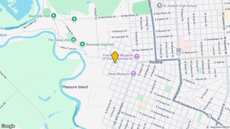 704 W Power Ave Mapa y Detalles de la Ubicación