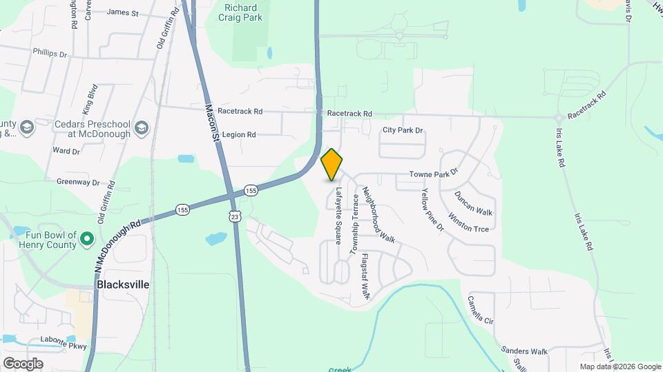 1030 Eatonton Way Map and Location Details