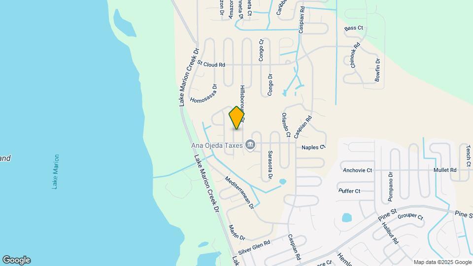 1407 Kissimmee Ct Map and Location Details