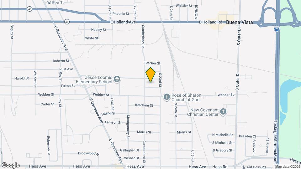 4119 Fulton St Map and Location Details