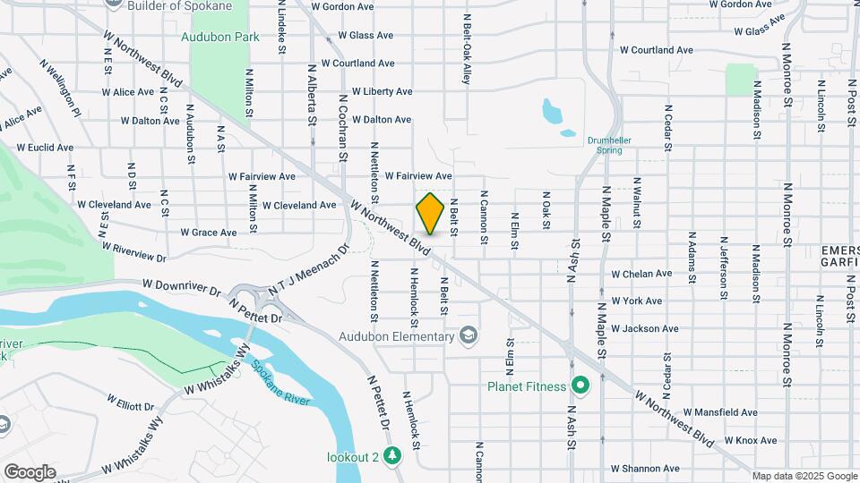 2125 W Grace Ave Map and Location Details