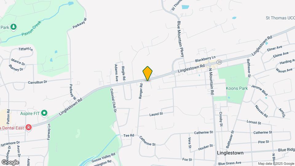 5815 Linglestown Rd Map and Location Details