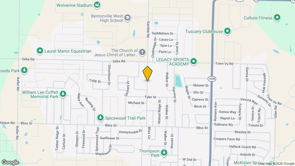 980 W Ashmore Landing Loop Map and Location Details