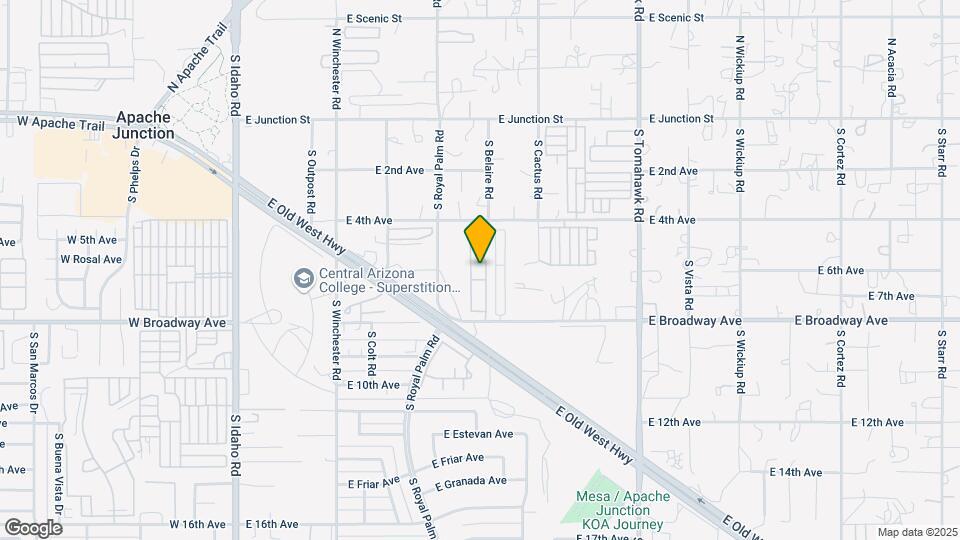 White Sands Estate Mobile Home Park Map and Location Details