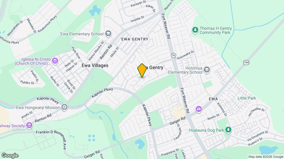 91-1139-1139 Mikohu St Map and Location Details