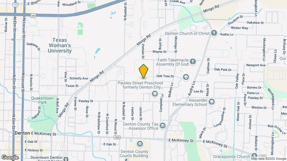 1409 Black Oak Dr Map and Location Details