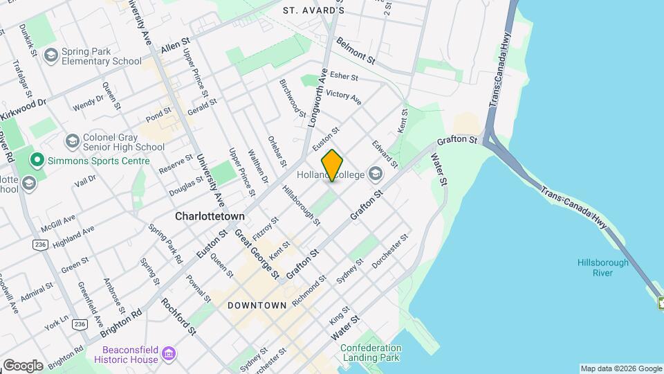 168 Weymouth St Map and Location Details