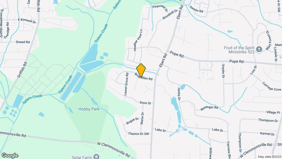 2263 Briar Glen Rd Map and Location Details