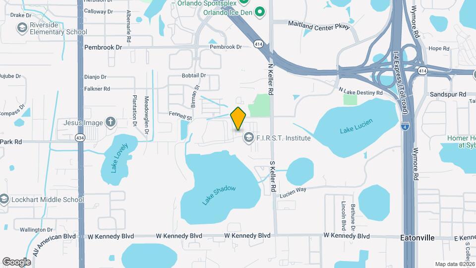 1618 Legacy Park Dr Map and Location Details