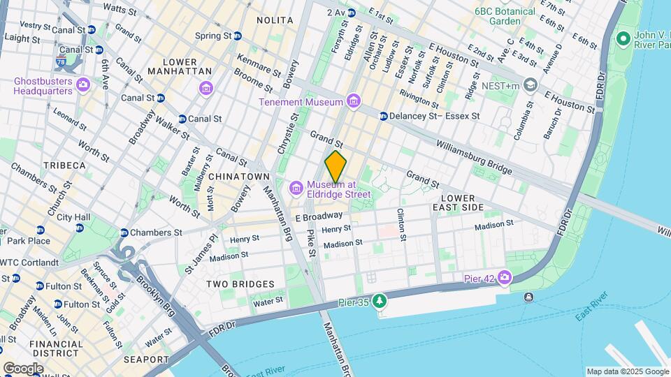 13-15 Ludlow St Mapa y Detalles de la Ubicación